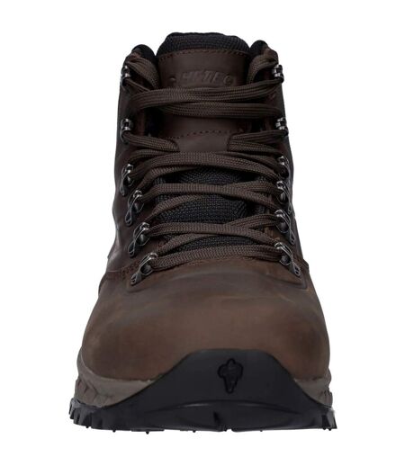 Mens altitude vii waterproof hiking boots chocolate Hi-Tec