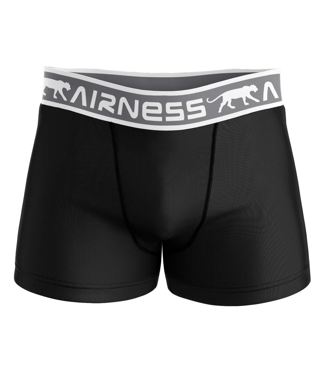 AIRNESS Lot de 3 boxers homme en coton Starter Airness-5