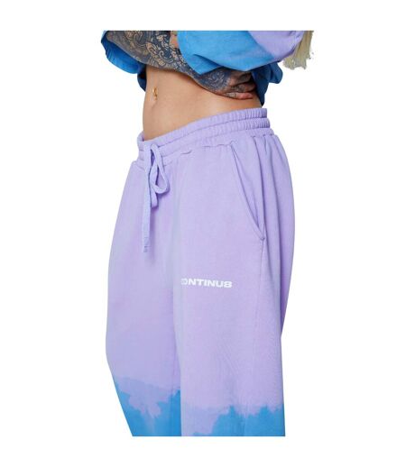 Pantalon de jogging tie dye adulte violet / bleu Hype