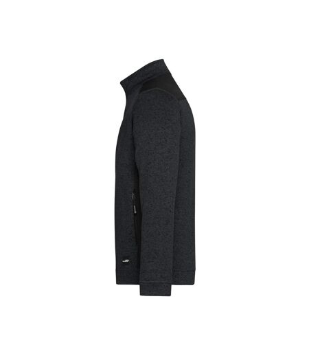 Veste Polaire Strong Homme Noir James And Nicholson