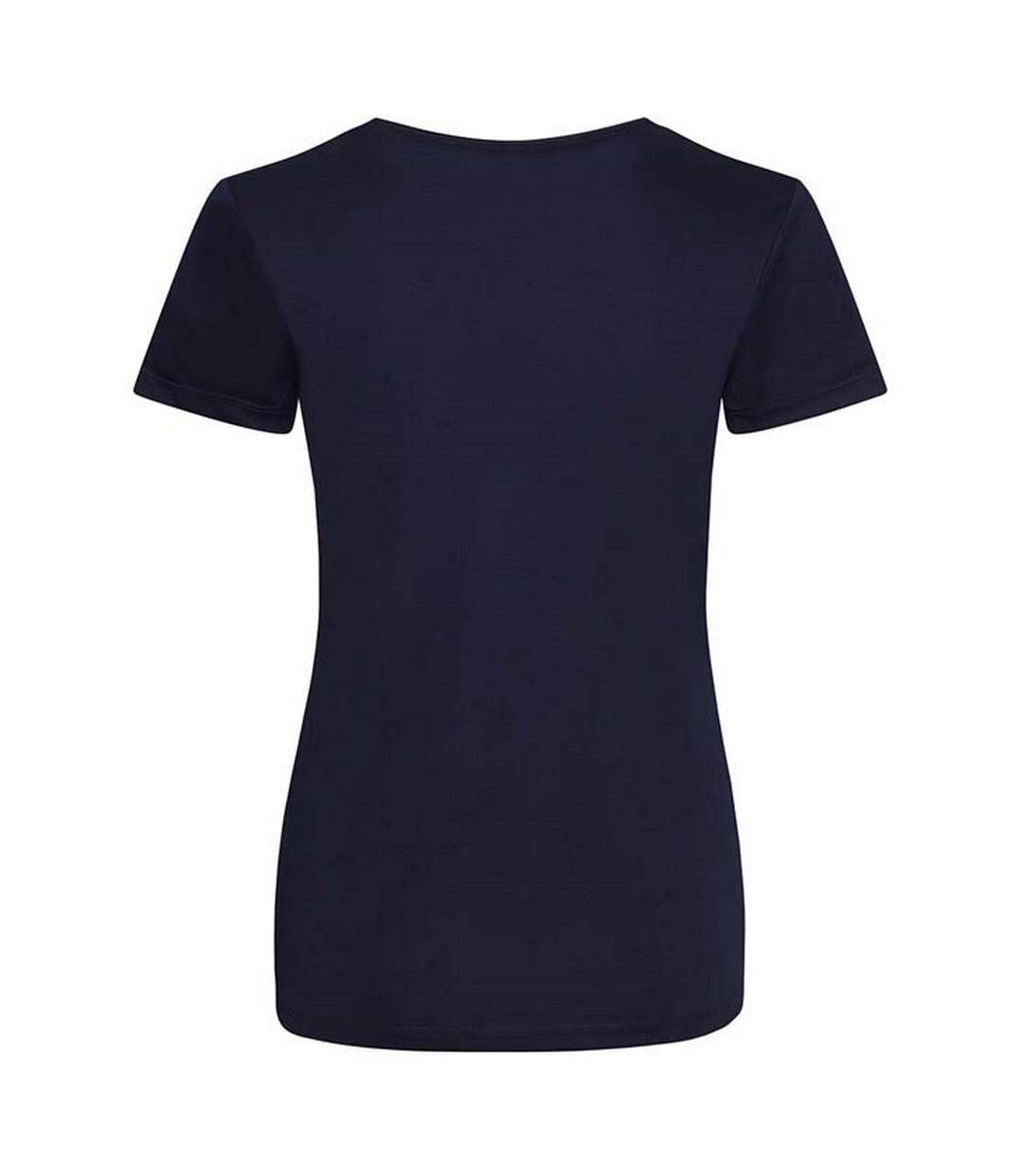 T-shirt Cool Smooth Femme Bleu Marine Français AWDis Cool-2