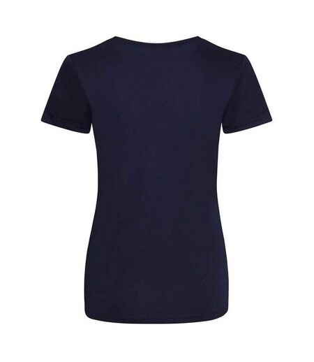 T-shirt Cool Smooth Femme Bleu Marine Français AWDis Cool