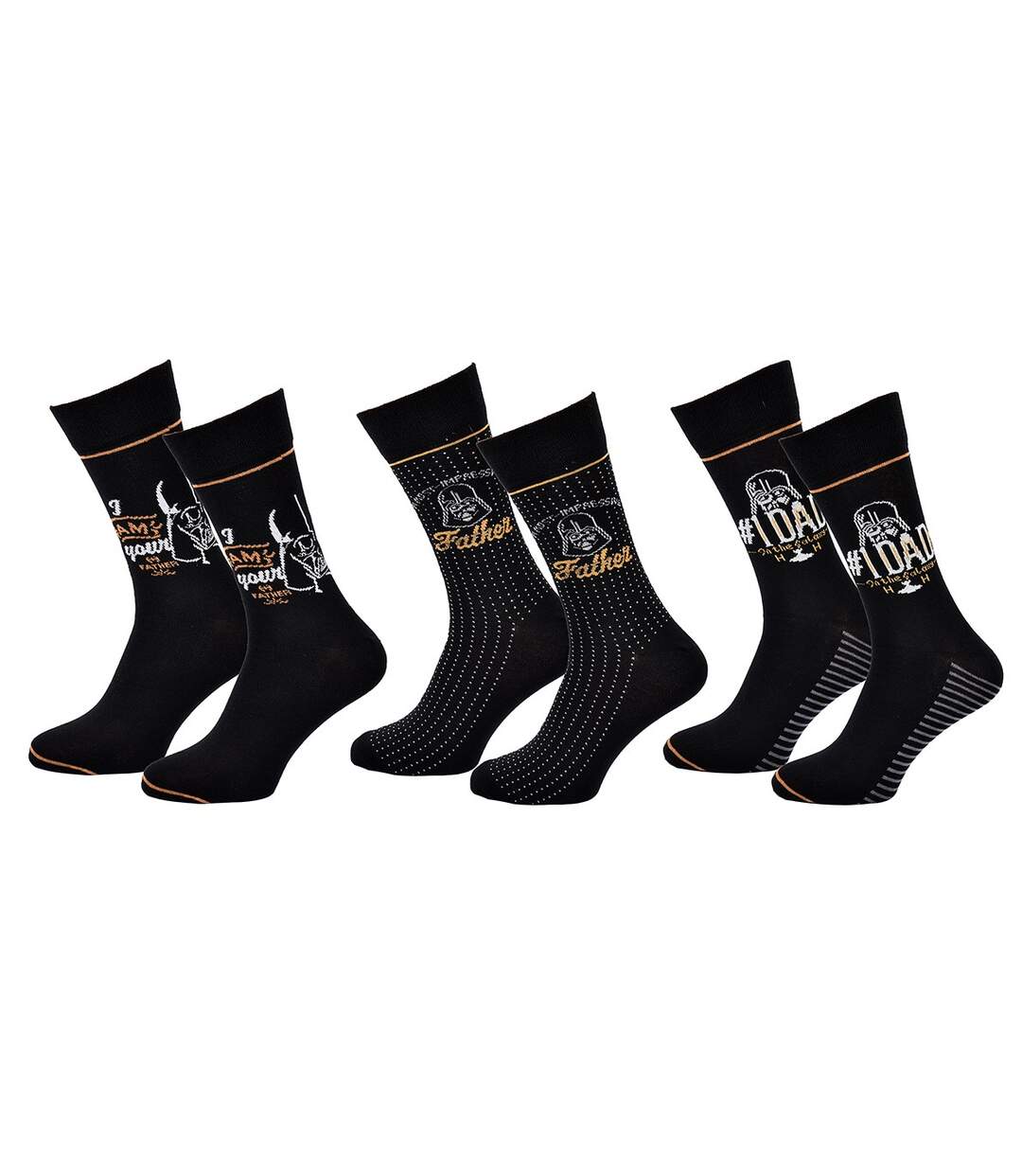 Chaussettes Star Wars Pack de 3 Paires