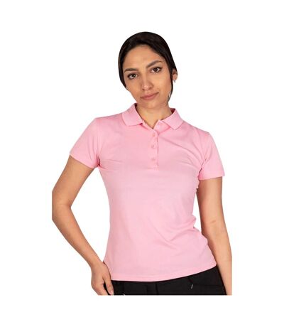 Polo Classic Femme Rose Bonbon Island Green