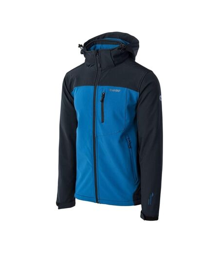Veste Softshell Mans Homme Bleu Classique Bleu Foncé Hi-Tec
