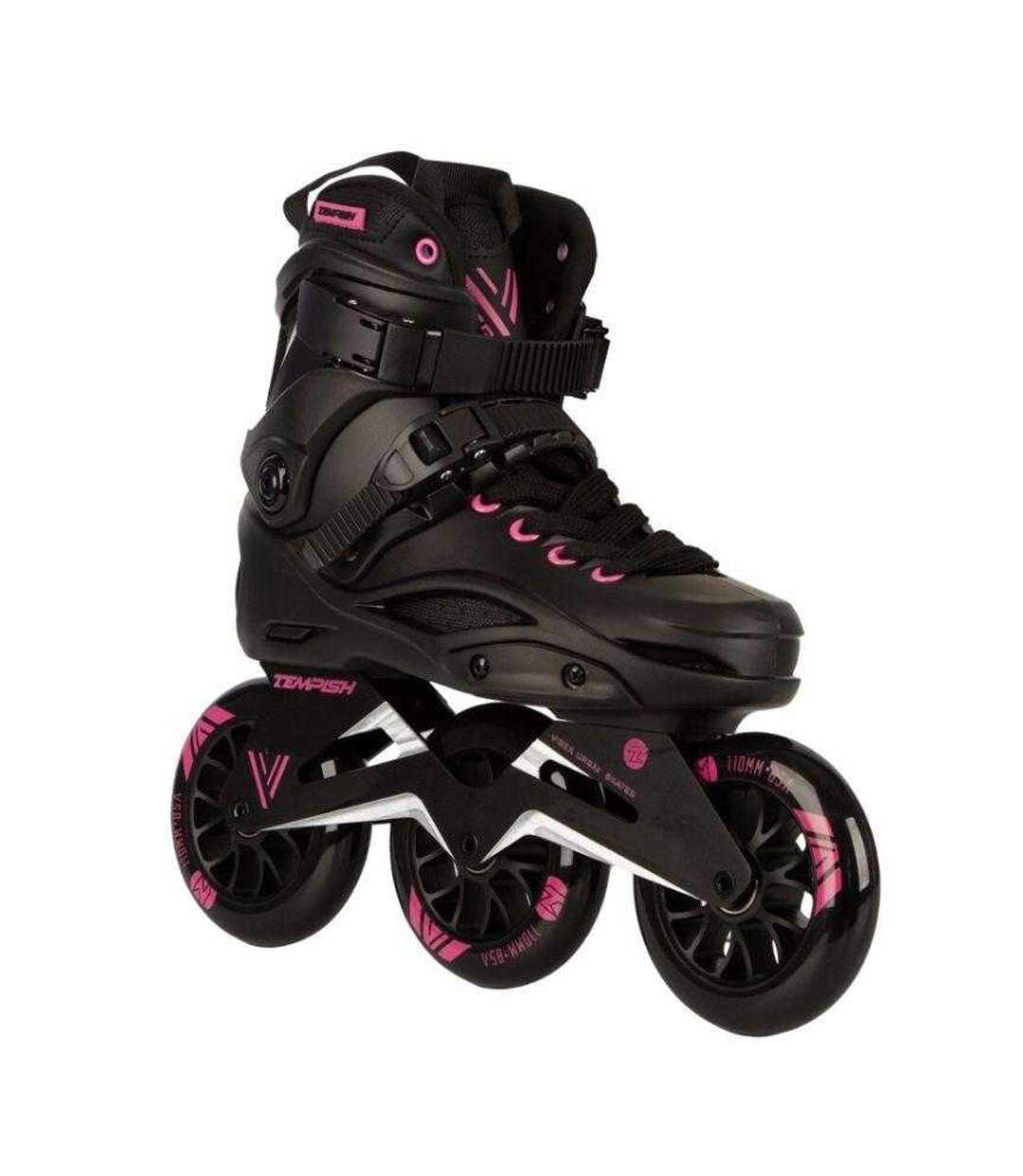 Patins À Roulettes Alignées Viber Femme 41 Fr Noir Tempish-1