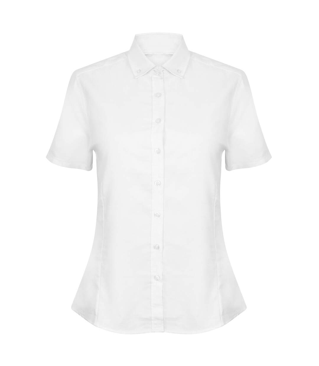 Modern chemise à manches courtes femme blanc Henbury