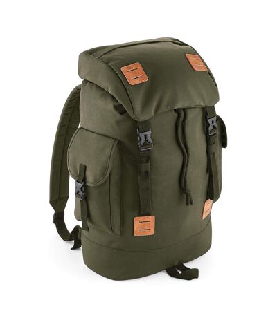 Bagbase Urban Explorer Knapsack Bag (Military Green/Tan) (One Size) - UTBC3674