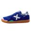 Chaussures De Foot En Salle Motif/style Signature Gresca Homme Bleu Blanc Munich-2