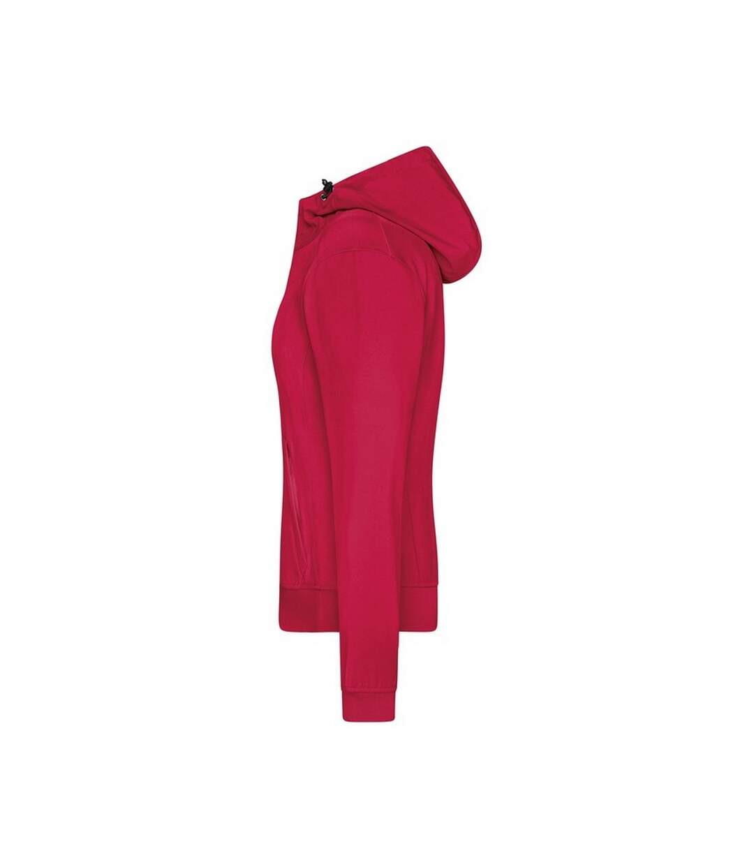 Veste Softshell Femme Rouge Noir James And Nicholson-4
