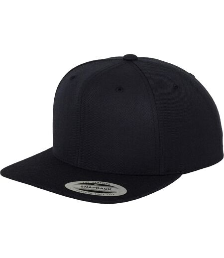 Yupoong Mens The Classic Premium Snapback Cap (Pack of 2) (Dark Navy)