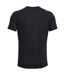 Mens Rush Embo T-shirt Black Under Armour-2