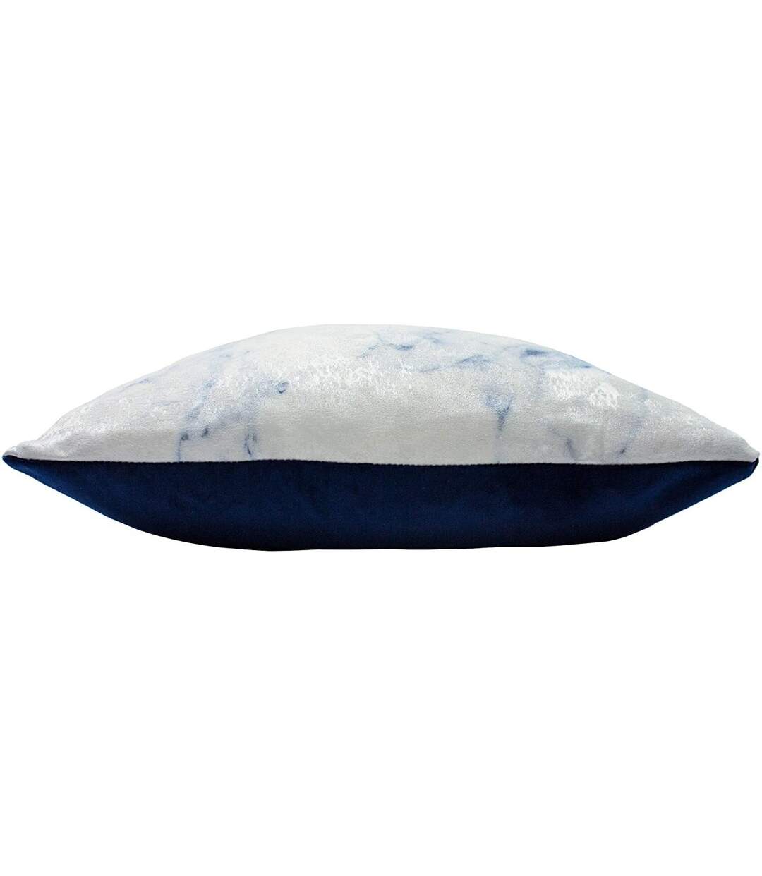 Ashley wilde cinnabar marble cushion cover 50cm x 50cm ink/royal blue Furn