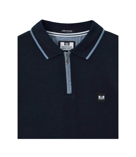Mens Polo Shirt Navy Weekend Offender