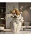 Vase Design Hochi 37cm Blanc-4