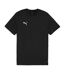 Mens Teamfinal T-shirt  Black Puma-1