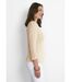 Pull col rond laçage fantaisie-3