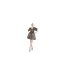 Robe Courte Femme Jaune Or Lovedrobe-1