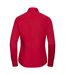 Womens/ladies poplin fitted long-sleeved formal shirt classic red Russell Collection