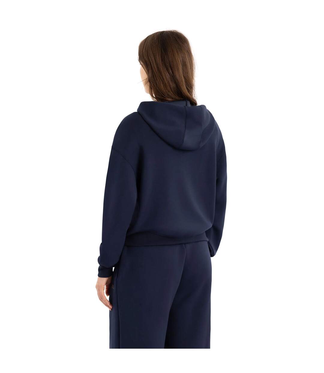 Veste De Sport Unie À Capuche Sileas Femme Bleu Marine Trespass-4