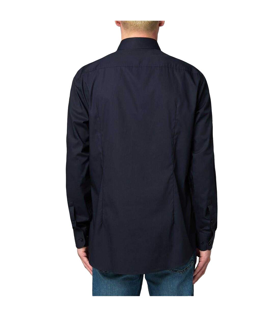 Chemise Habillée Kent Homme Bleu Foncé Hugo Boss-3