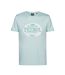 T-Shirt vert homme petrol industries classic-2