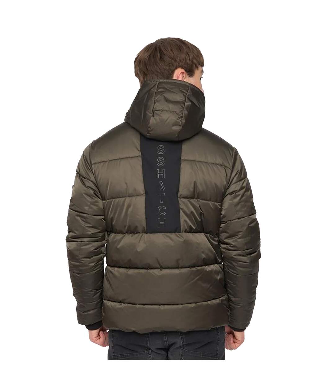 Veste Chimmax Homme Olive Crosshatch-3