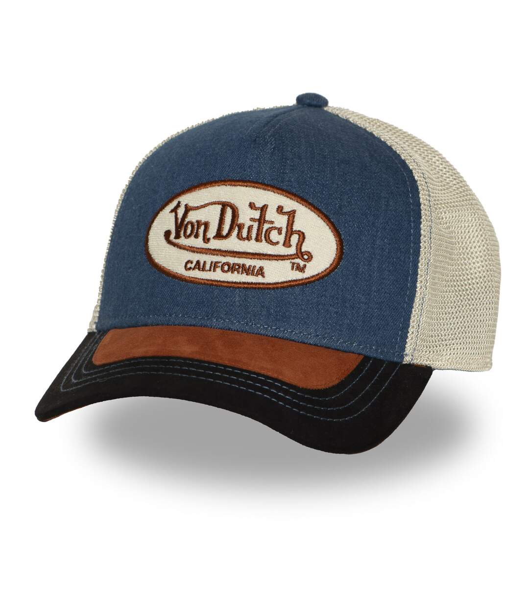 Casquette rucker avec filet adulte mix matière Shield Vondutch-1