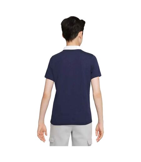 Polo Park Garçon Bleu Marine Nike