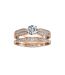 Bague Glamour Lock, Zircon Blanc-3