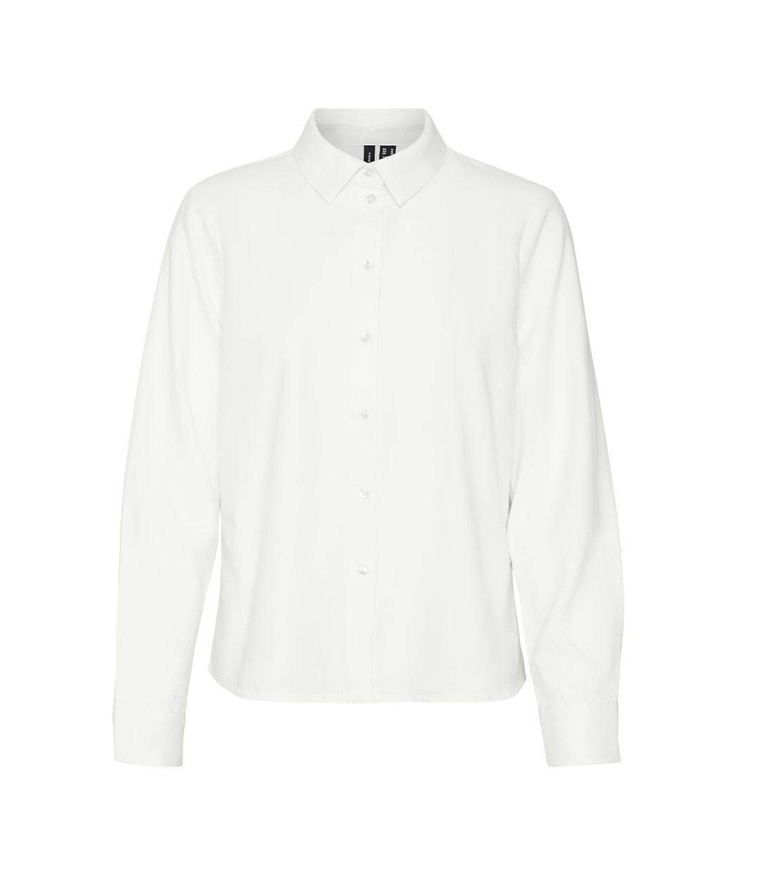 Chemise blanche femme vero moda ani oxford-2