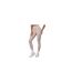 Womens/ladies Embroidered Logo Leggings Taupe Gym King-1