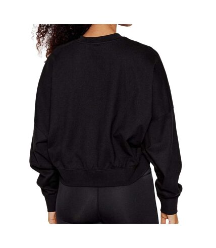 Sweat Oversized Noir femme Adidas Trèfle - 34