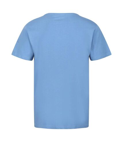 Regatta Mens Cline VII Graphic Print T-Shirt (Lake Blue) - UTRG9828