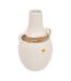 Vase Déco avec Corde The Floral 22cm Blanc-1