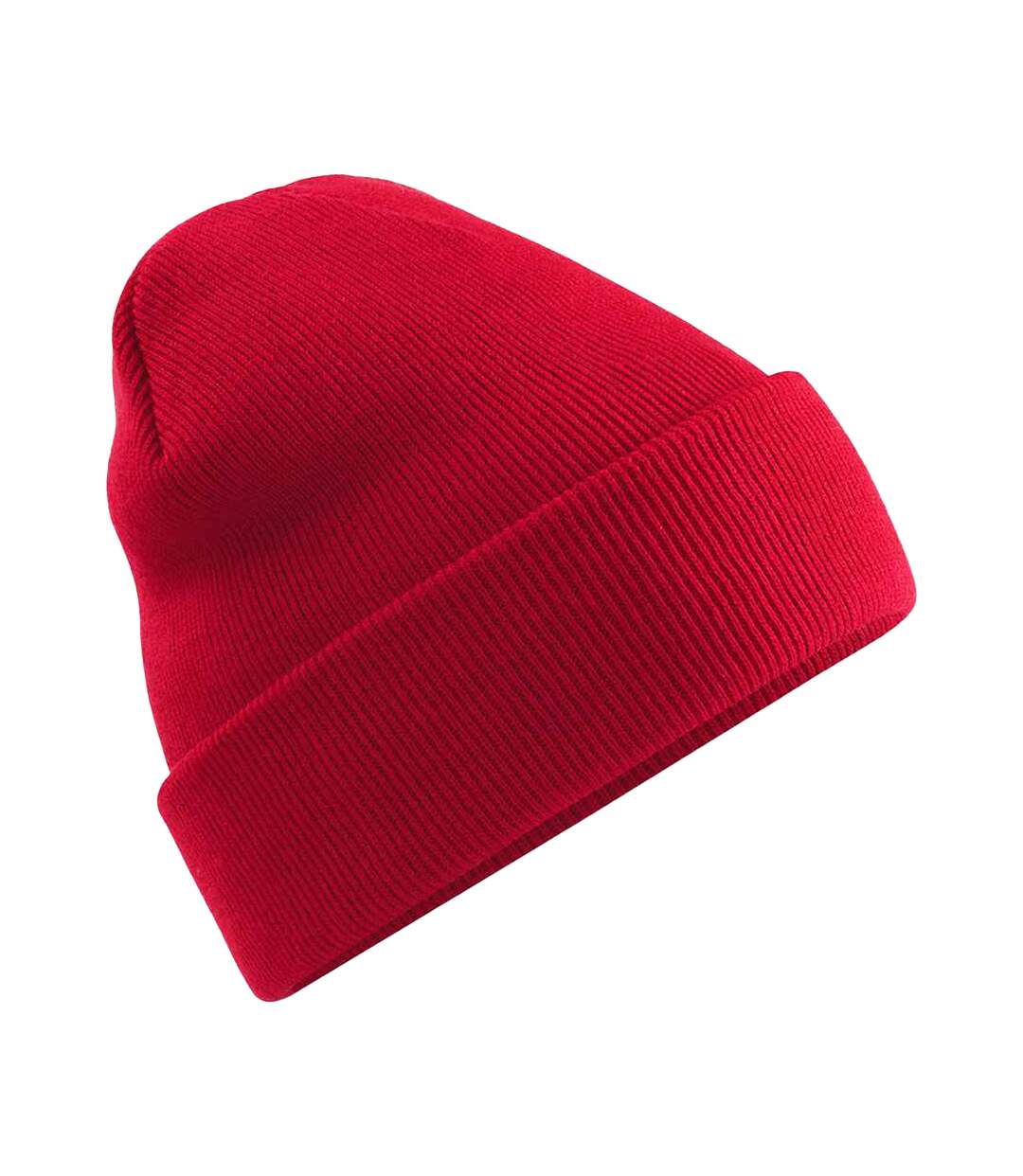 Bonnet original adulte rouge classique Beechfield