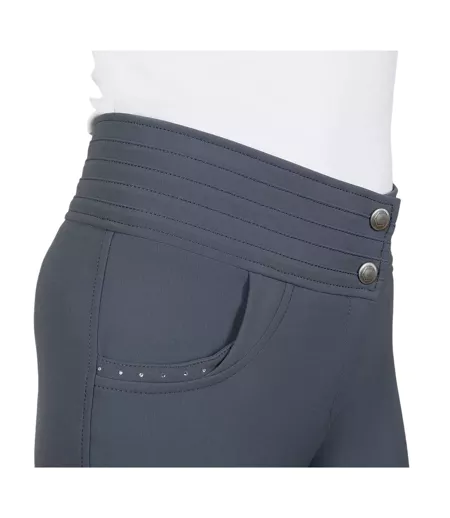Pantalon D´équitation Style Strass Fenham Femme Bleu Coldstream