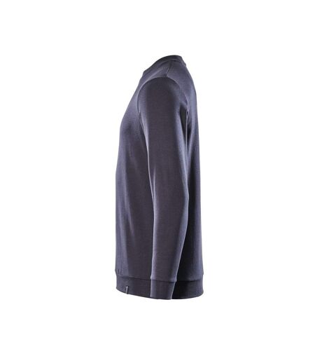 Sweatshirt Crossover Pour Hommes Bleu Marine Foncé Mascot