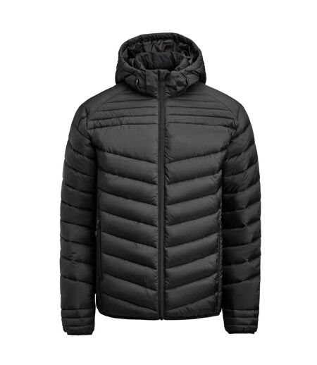 Mens Base Plain Jacket Black Printer