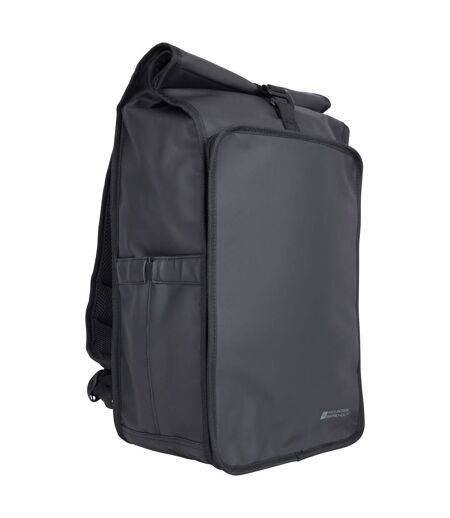 Commuter roll top 22l backpack one size black Mountain Warehouse