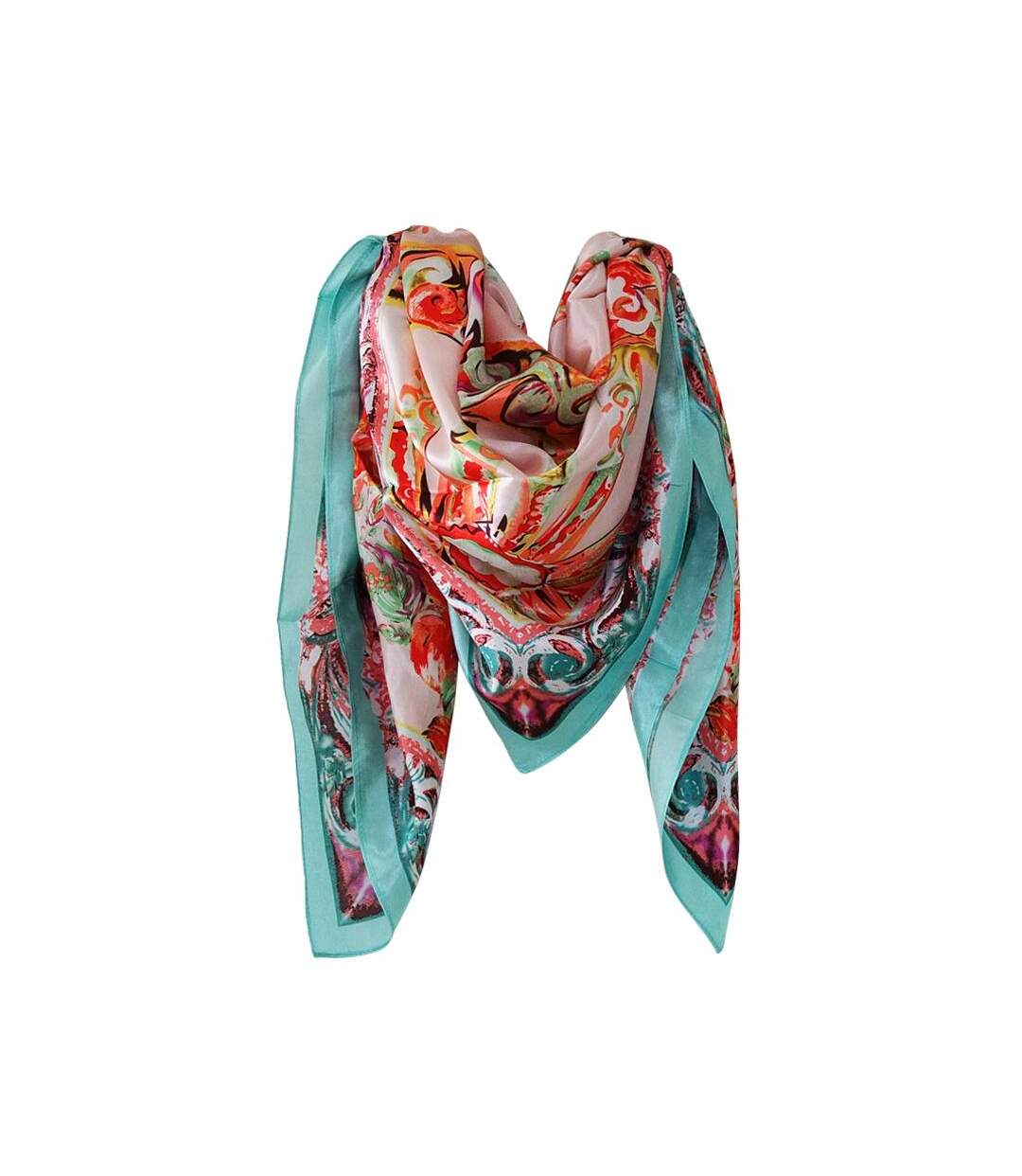 Grand foulard polysatin INAYA-2