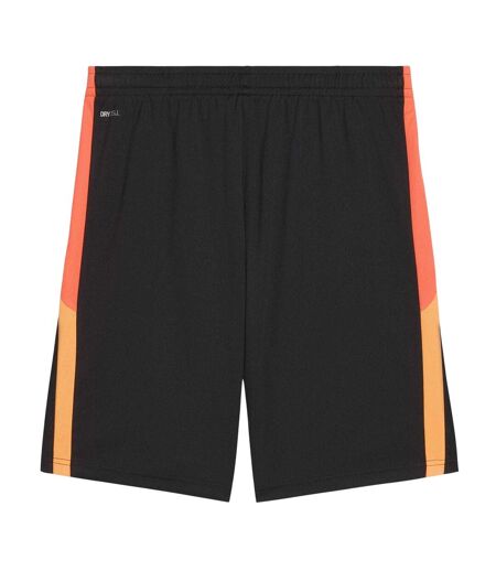 Mens Individualliga Football Shorts Black Fire Orange Puma