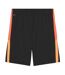 Mens Individualliga Football Shorts Black Fire Orange Puma-2