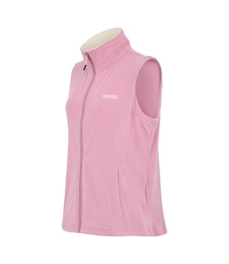 Veste polaire sans manches sweetness femme lilas / vanille clair Regatta