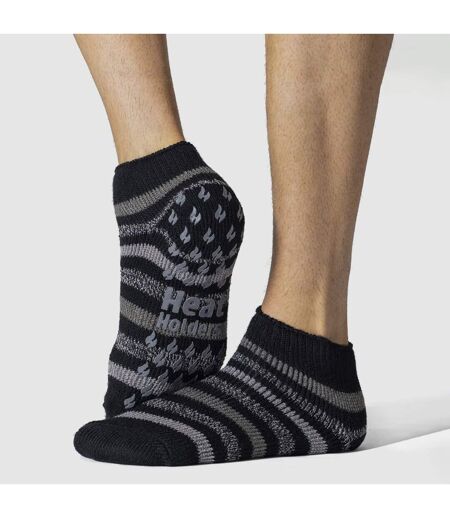 3 Pairs Mens Low Cut Thermal Slipper Socks Non Slip 2.34 TOG Warm Socks