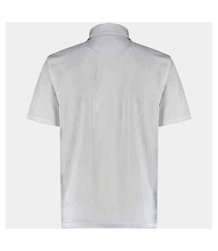 Polo homme blanc Kustom Kit