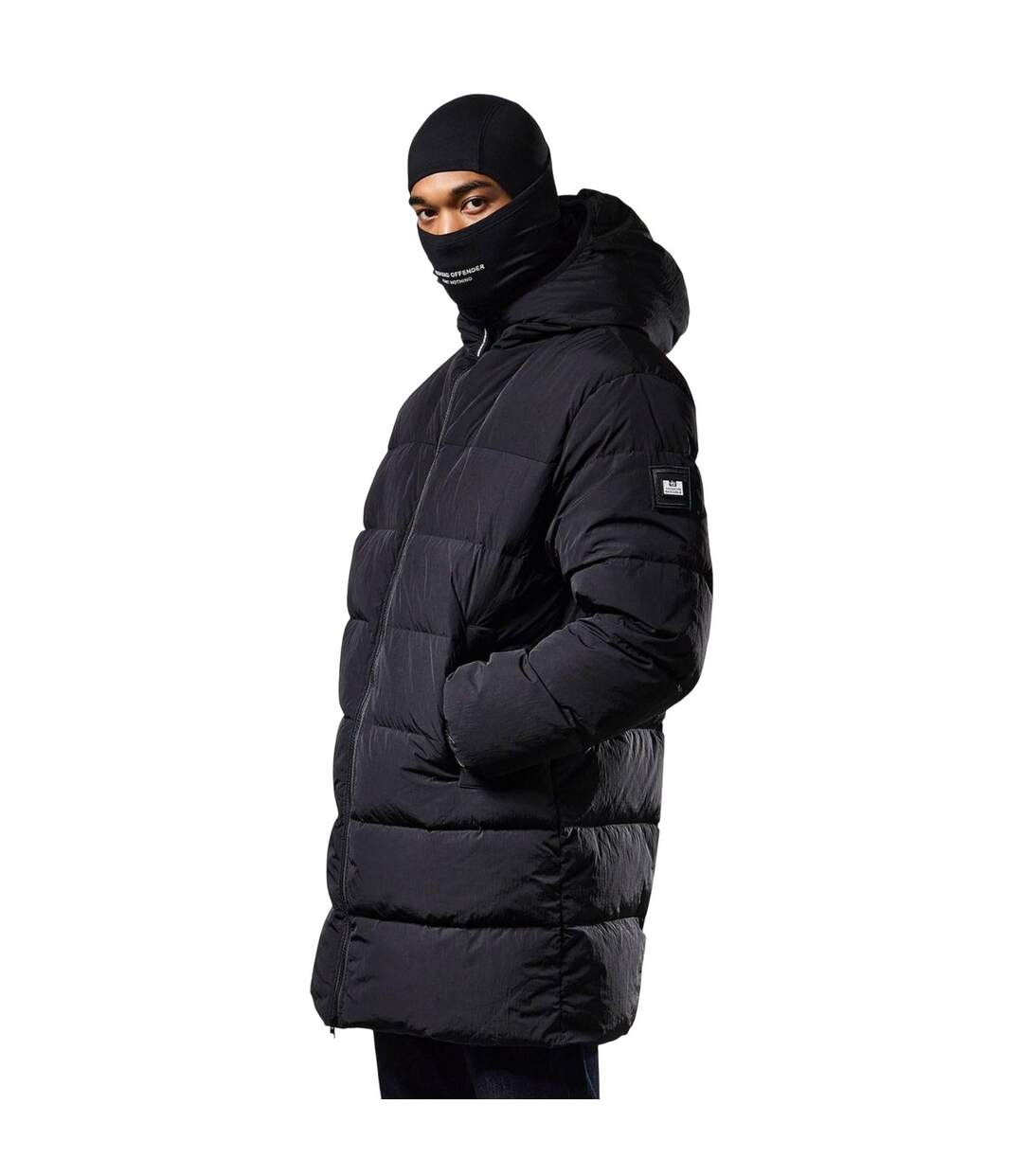 Doudoune Matelassée Sapporo Homme Noir Weekend Offender-4