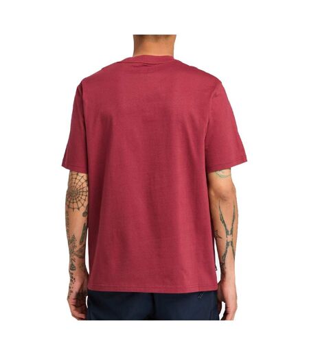 T-Shirt bordeaux homme timberland sleeve