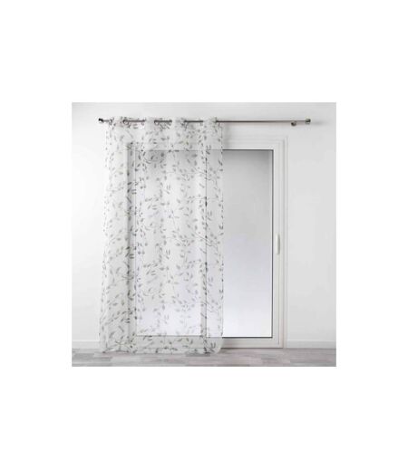 Rideau Voilage à Œillets Ancolie 140x240cm Blanc