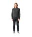 Unisex Adult Etosha Recycled Cotton Lightweight Sweatshirt Anthracite Iqoniq-3